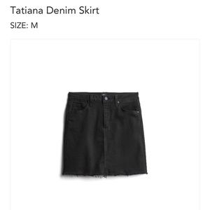Just Black Tatiana Denim Skirt